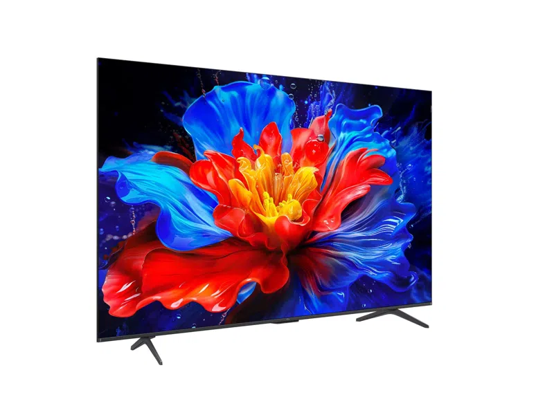 ტელევიზორი TCL 75P8K QLED, 75", 4K UHD, USB, HDMI, LAN, BT, WIFI, Black