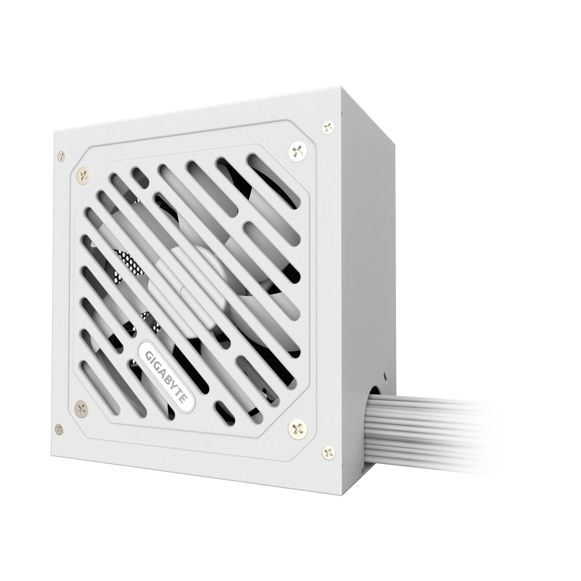 კვების ბლოკი GIGABYTE P650SS ICE (GP-P650SS_ICE) white | 650W , Active PFC (>0.9 typical), 80 PLUS Silver , 120mm Fluid Dynamic Bearing (FDB) fan