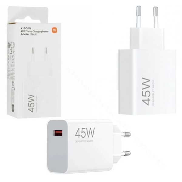 Wall Charger/ Xiaomi 45W Turbo Charging Power Adapter (Type-A) EU (BHR07SLEU)
