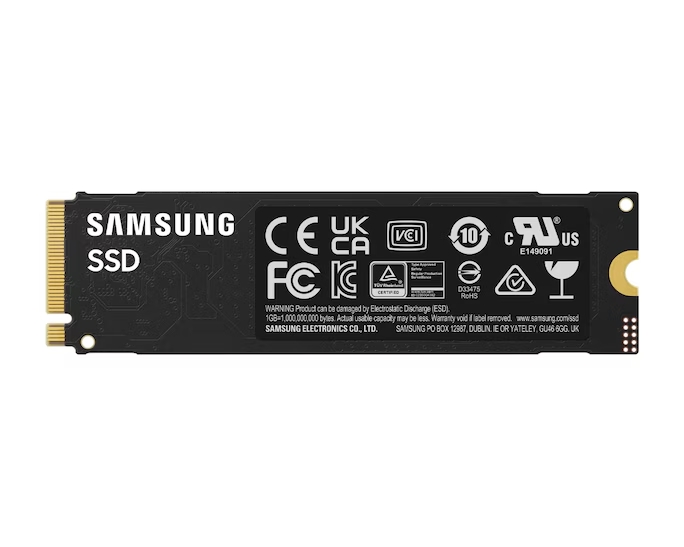 SSD დისკი 1Tb Samsung 990 EVO Plus (MZ-V9S1T0BW) internal SSD, M.2, 2280, 1024 GB, PCI-E 4.0 x4, PCI-E 5.0 x2, NVMe, read: 7150 MB/sec, write: 6300MB/sec, TLC