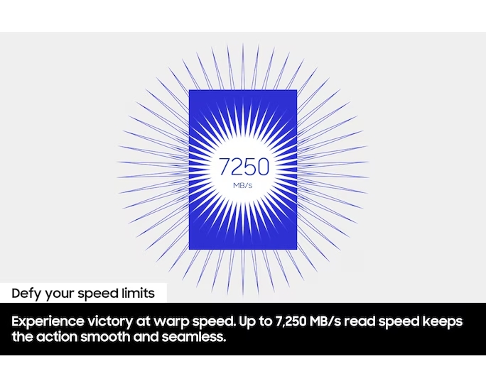 SSD დისკი 1Tb Samsung 990 EVO Plus (MZ-V9S1T0BW) internal SSD, M.2, 2280, 1024 GB, PCI-E 4.0 x4, PCI-E 5.0 x2, NVMe, read: 7150 MB/sec, write: 6300MB/sec, TLC
