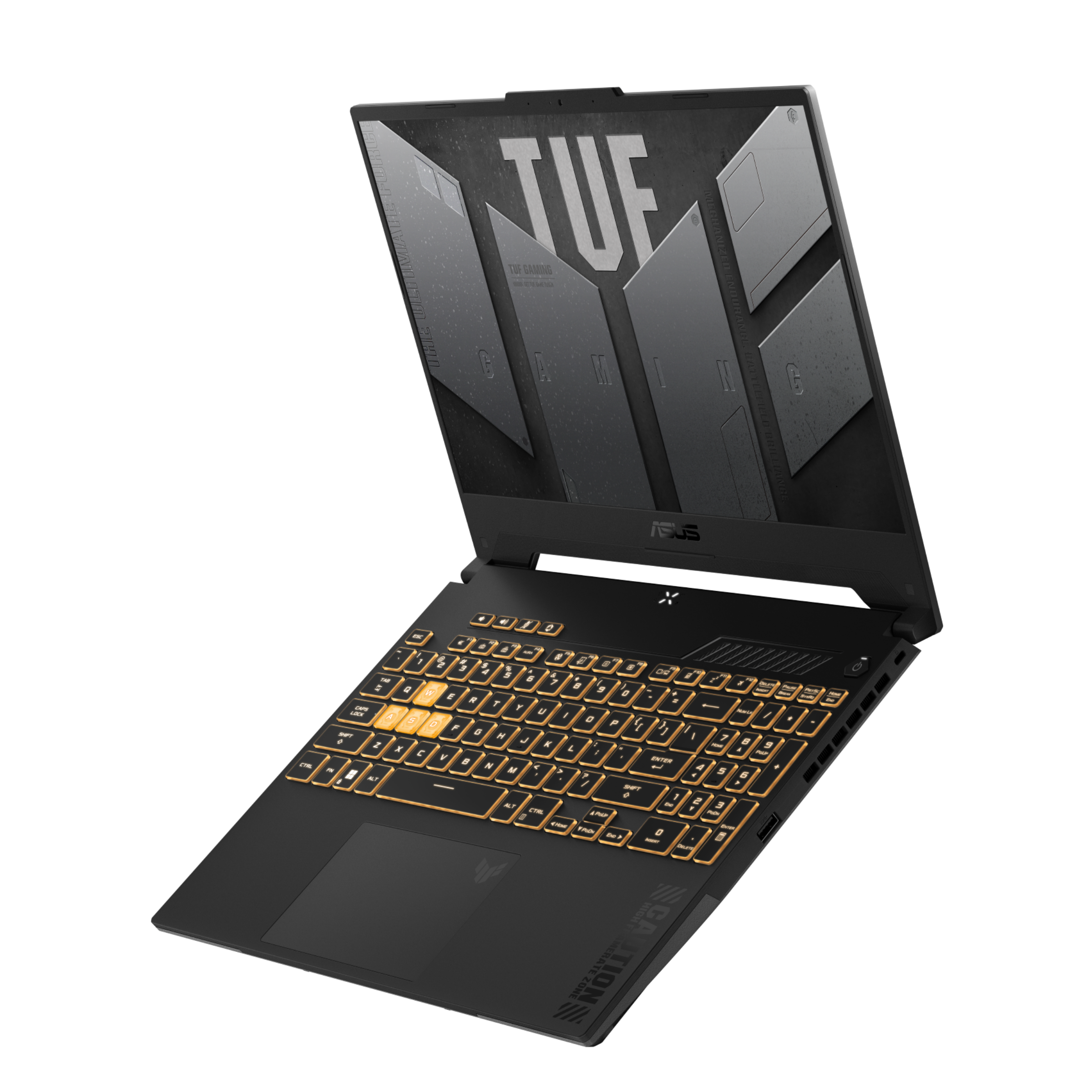 Gaming ნოუთბუქი ASUS TUF Gaming F15 (FX507VV-LP226) | 15.6-inch, FHD (1920 x 1080) 16:9,IPS,144Hz | Intel® Core™ i7-13620H, 32GB DDR5-4800 SO-DIMM x 2, Max Capacity:64GB, 1TB PCIe® 4.0 NVMe™ M.2 SSD | GeForce RTX™ 4060 8GB GDDR6 | Backlit Chiclet Keyboard | 1x RJ45 LAN port, Wi-Fi 6(802.11ax) (Dual band) 2*2 + Bluetooth® 5.2 | 720P HD, 90WHrs, 4S1P, 4-cell Li-ion, 240W AC Adapter, Output: 20V DC | 2x USB 3.2 Gen 1 Type-A, 1x USB 3.2 Gen 2 Type-C, 1x Thunderbolt™ 4 | 2.20 Kg,  Mecha Gray 