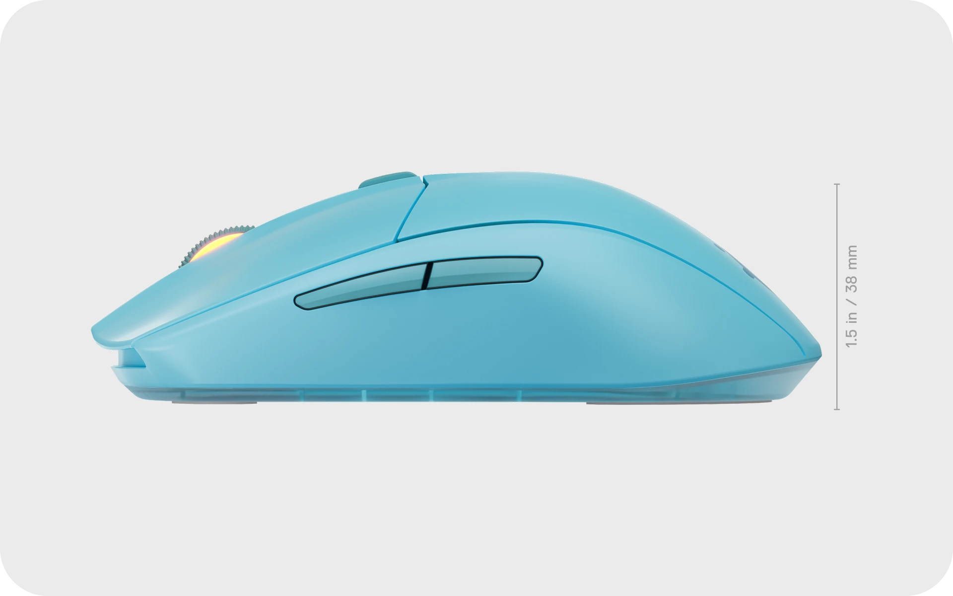 უსადენო Gaming მაუსი SteelSeries Rival 3 Wireless Gen 2 - Aqua (62526_SS) | 2.4GHz / Bluetooth | Claw or Fingertip | Number of Buttons  6 | Weight  106 g (2 x AAA), 95 g (1 x AAA), 83.5g (no batteries) | TrueMove Air Optical Sensor (18K DPI)