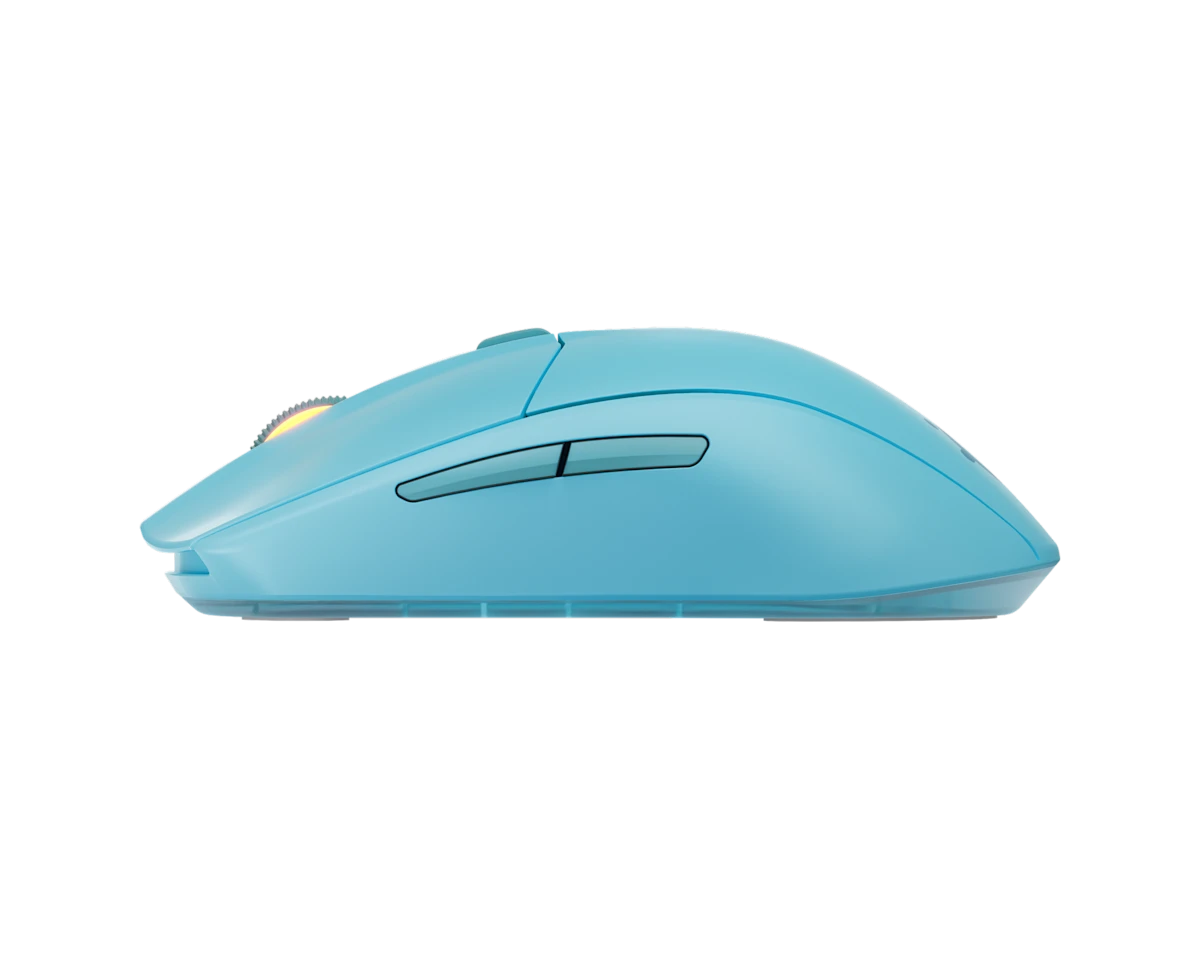 უსადენო Gaming მაუსი SteelSeries Rival 3 Wireless Gen 2 - Aqua (62526_SS) | 2.4GHz / Bluetooth | Claw or Fingertip | Number of Buttons  6 | Weight  106 g (2 x AAA), 95 g (1 x AAA), 83.5g (no batteries) | TrueMove Air Optical Sensor (18K DPI)