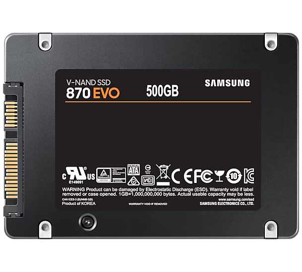 Samsung SSD 870 EVO 500GB 2.5" 300 TBW
