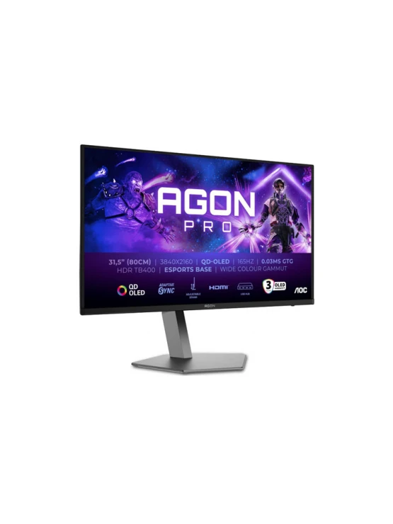 მონიტორი: AOC Agon Pro AG326UD 31.5" 4K UHD 165Hz 0.03ms 2xHDMI DP USB