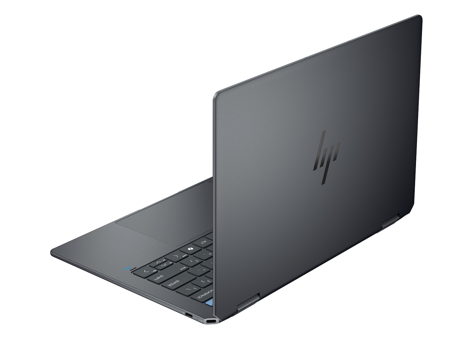 ნოუთბუქი HP OmniBook Ultra 14 Flip x360 (C1UL7EA) | 14", 3K (2880 x 1800),OLED, multitouch, 120 Hz, 0.2 ms, 500 nits | Ultra 7 256V (up to 4.8 GHz) | 16 GB LPDDR5x-8533 MT/s | 512GB PCIe® Gen4 NVMe™ | Intel® Wi-Fi 7 BE201 (2x2) and Bluetooth® 5.4 | 2 Thunderbolt™ 4 with USB Type-C® 40Gbps, 1 USB Type-C® 10Gbps | 6-cell, 64 Wh Li-ion polymer, 65 W USB Type-C® power adapter | Full-size, backlit, keyboard | 1.34 კგ, Atmospheric Blue  