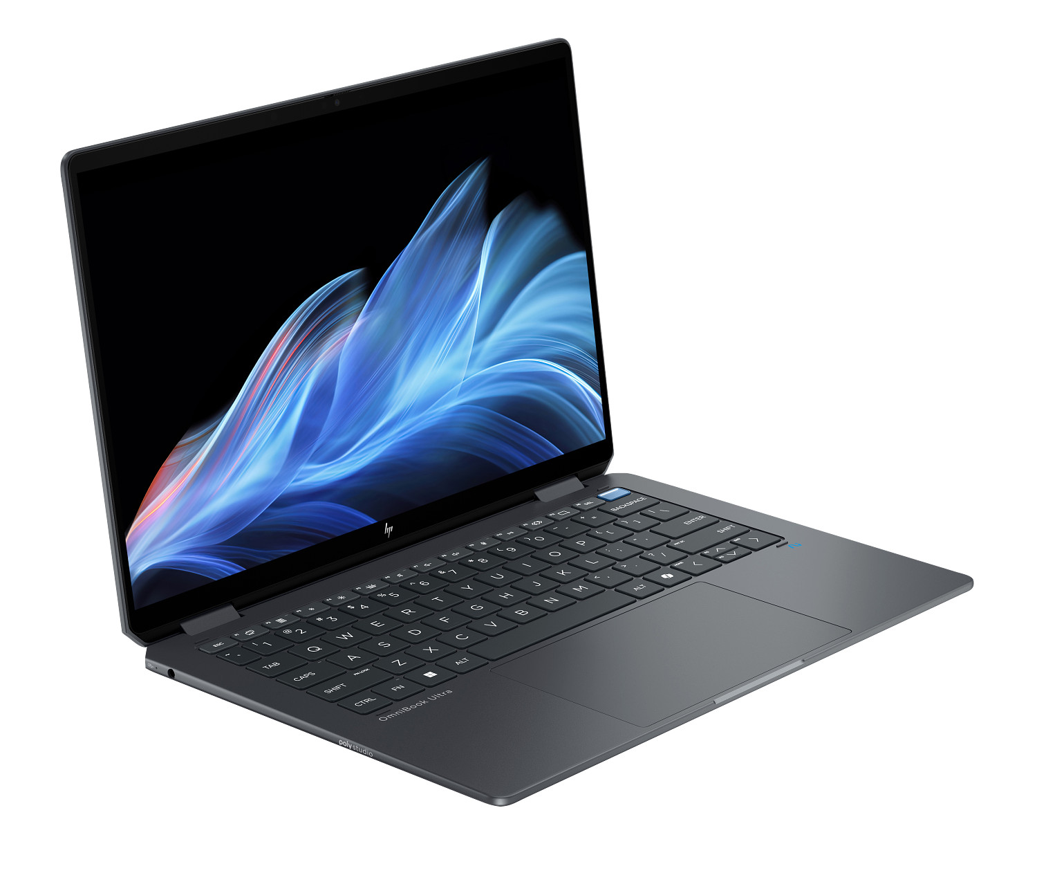 ნოუთბუქი HP OmniBook Ultra 14 Flip x360 (C1UL7EA) | 14", 3K (2880 x 1800),OLED, multitouch, 120 Hz, 0.2 ms, 500 nits | Ultra 7 256V (up to 4.8 GHz) | 16 GB LPDDR5x-8533 MT/s | 512GB PCIe® Gen4 NVMe™ | Intel® Wi-Fi 7 BE201 (2x2) and Bluetooth® 5.4 | 2 Thunderbolt™ 4 with USB Type-C® 40Gbps, 1 USB Type-C® 10Gbps | 6-cell, 64 Wh Li-ion polymer, 65 W USB Type-C® power adapter | Full-size, backlit, keyboard | 1.34 კგ, Atmospheric Blue  