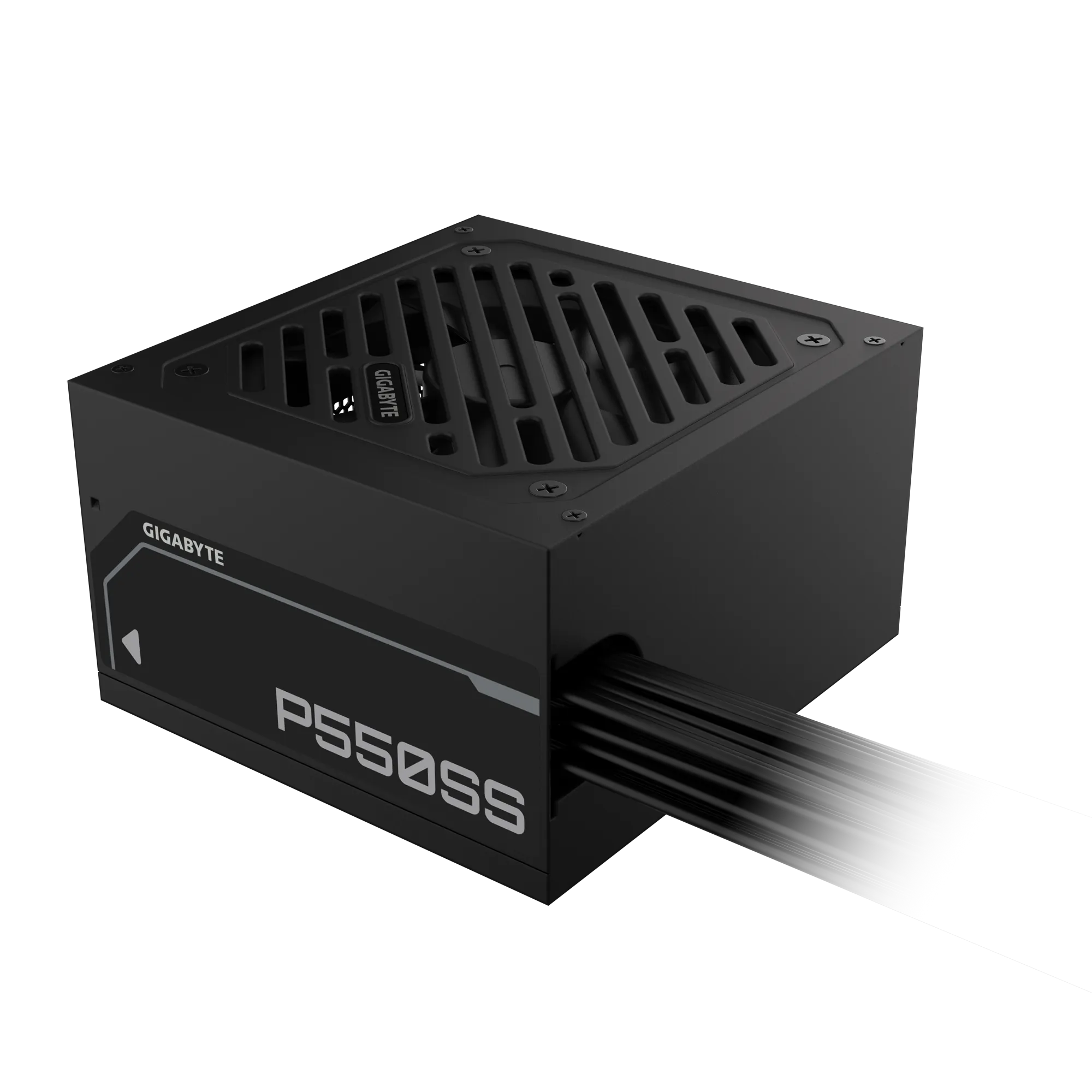 კვების ბლოკი 550W Gigabyte GP-P550SS 550W power, ATX12V 3.0, active PFC, 120mm fan, 80 PLUS Silver certified