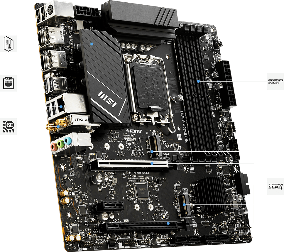 GAMING კომპიუტერი Zalman N5OF | Zalman ZM600-LX3 | Intel Core i5-14400F |  Zalman CNPS4X 150W |  MSI PRO B760M-A WiFi | MSI GeForce RTX 5060 8GB  VENTUS 2X OC | SNV3S/1000G 1 TB SSD | TEAMGROUP 16GB  DDR5 TED516G5600C4601