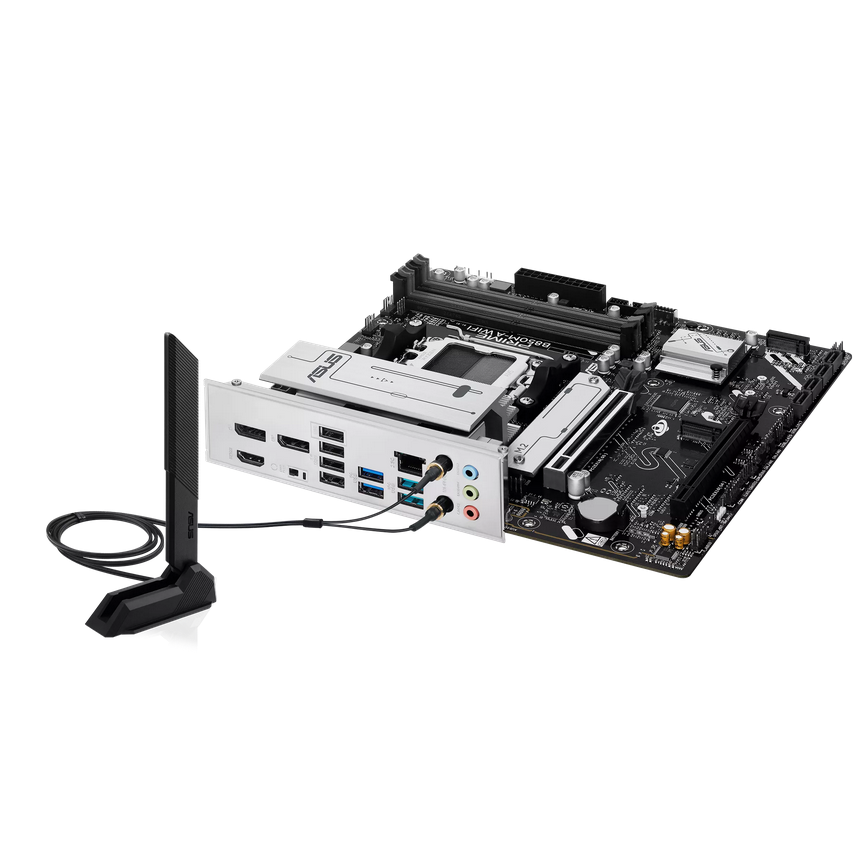 დედა დაფა ASUS Motherboard PRIME B850M-A WIFI sAM5 B850 4xDDR5 M.2 HDMI DP WiFi BT mATX
