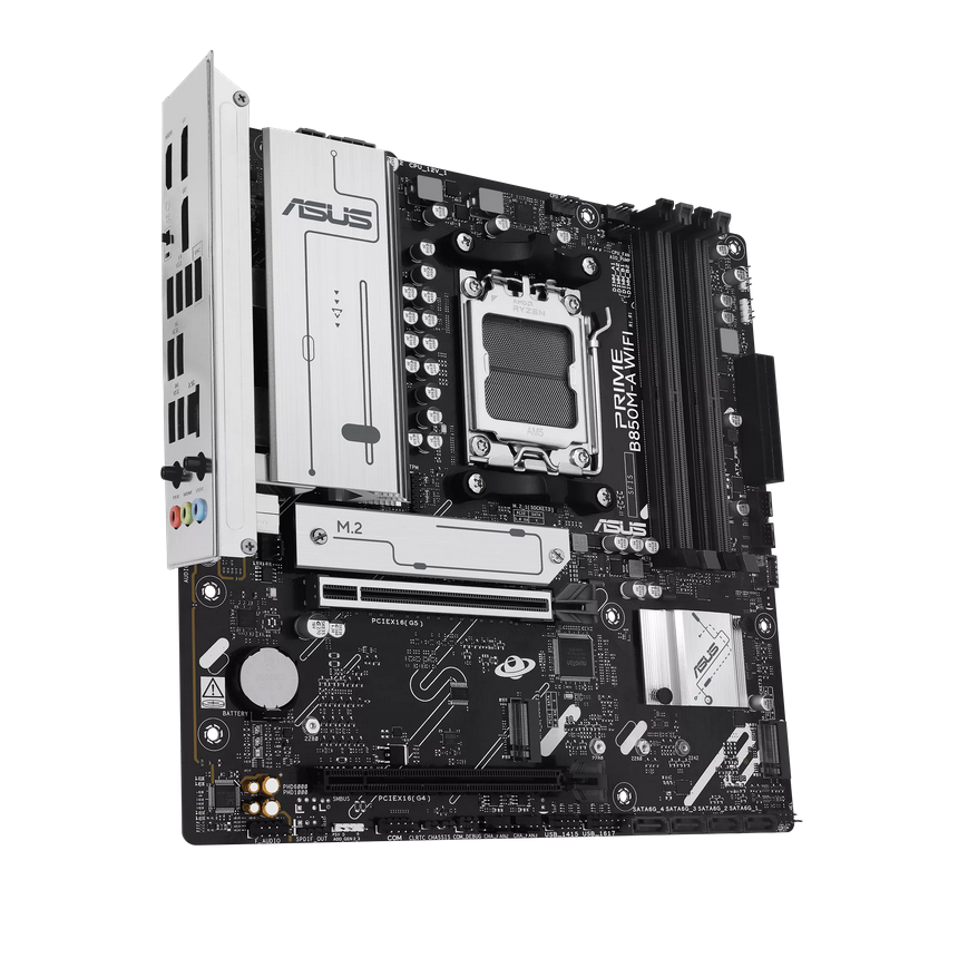 დედა დაფა ASUS Motherboard PRIME B850M-A WIFI sAM5 B850 4xDDR5 M.2 HDMI DP WiFi BT mATX