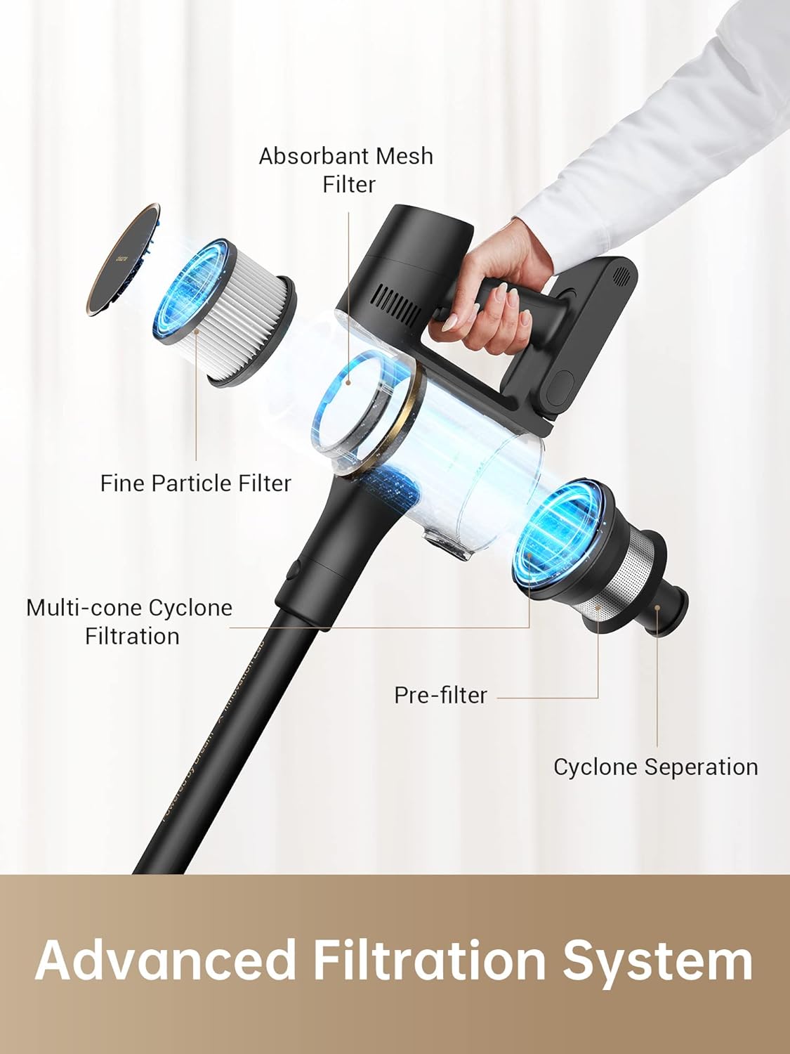 Vacuum Cleaner Dreame R10 Pro Cordless Vacuum Cleaner (VTV41B)