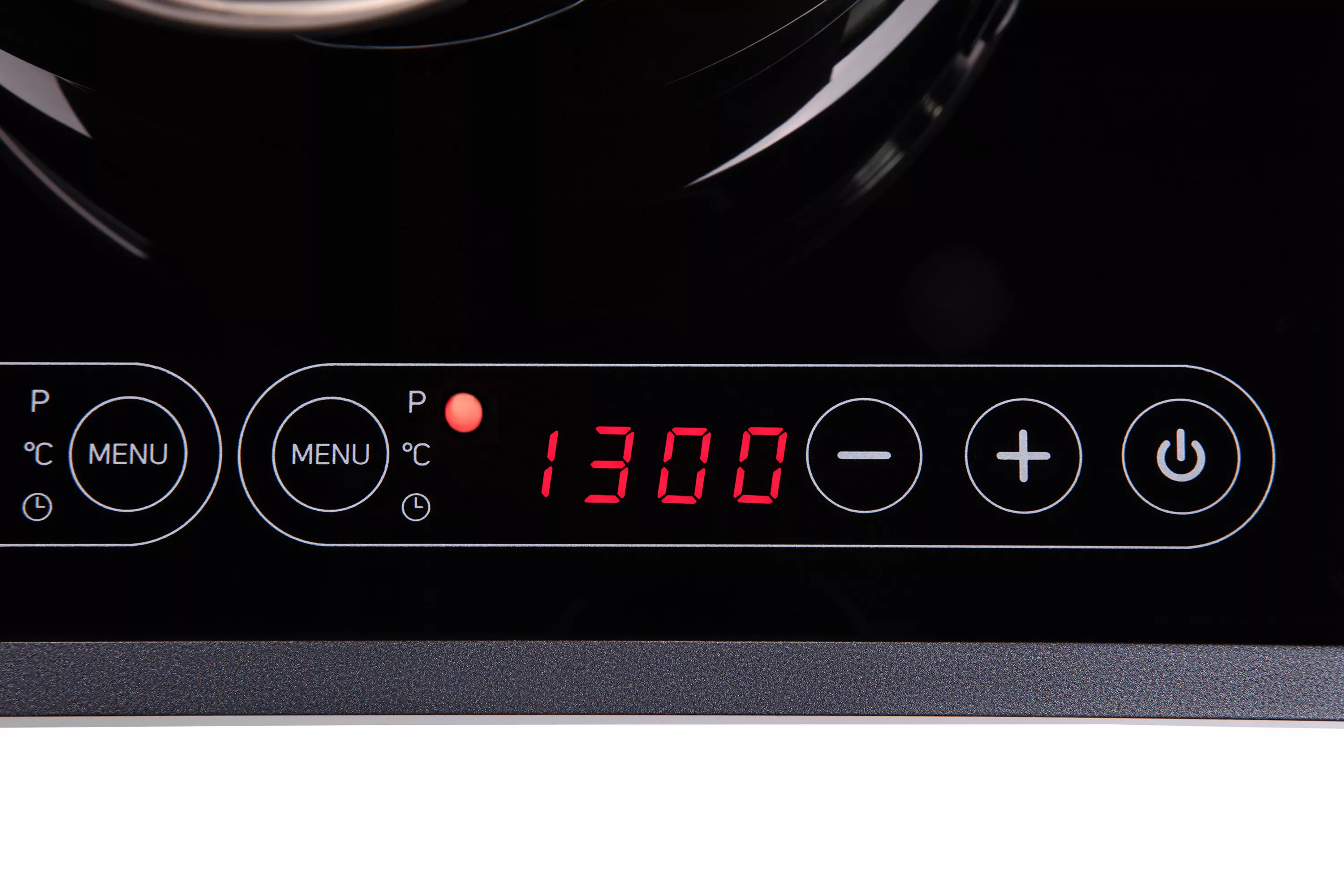 ელექტრო ქურა ARDESTO ICS-B217 electric cooking plate with two hob eyes with total power of 2900 W, touch control (ICS-B217) | Type of electric heaters - induction | Power, W : 1300 145мм / 1600 167мм