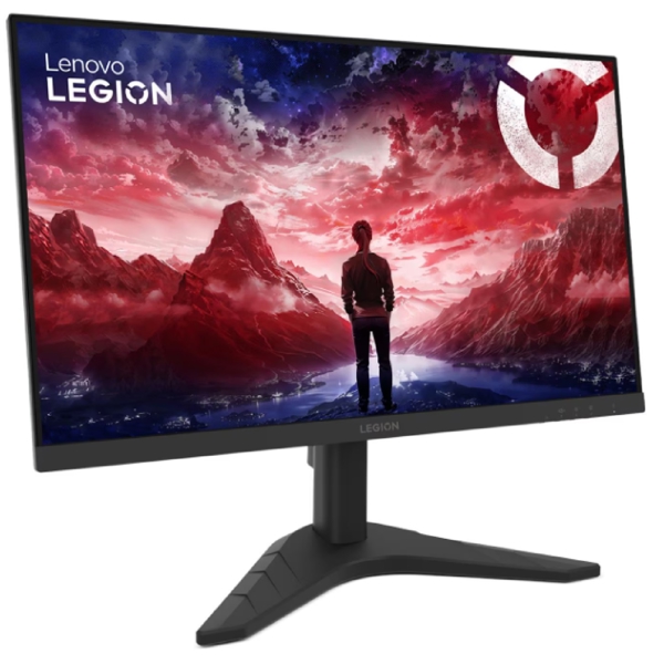 მონიტორი Lenovo 68CBGAC2EU Legion R24S, 23.8", Monitor, FHD, IPS, HDMI, DP, Black