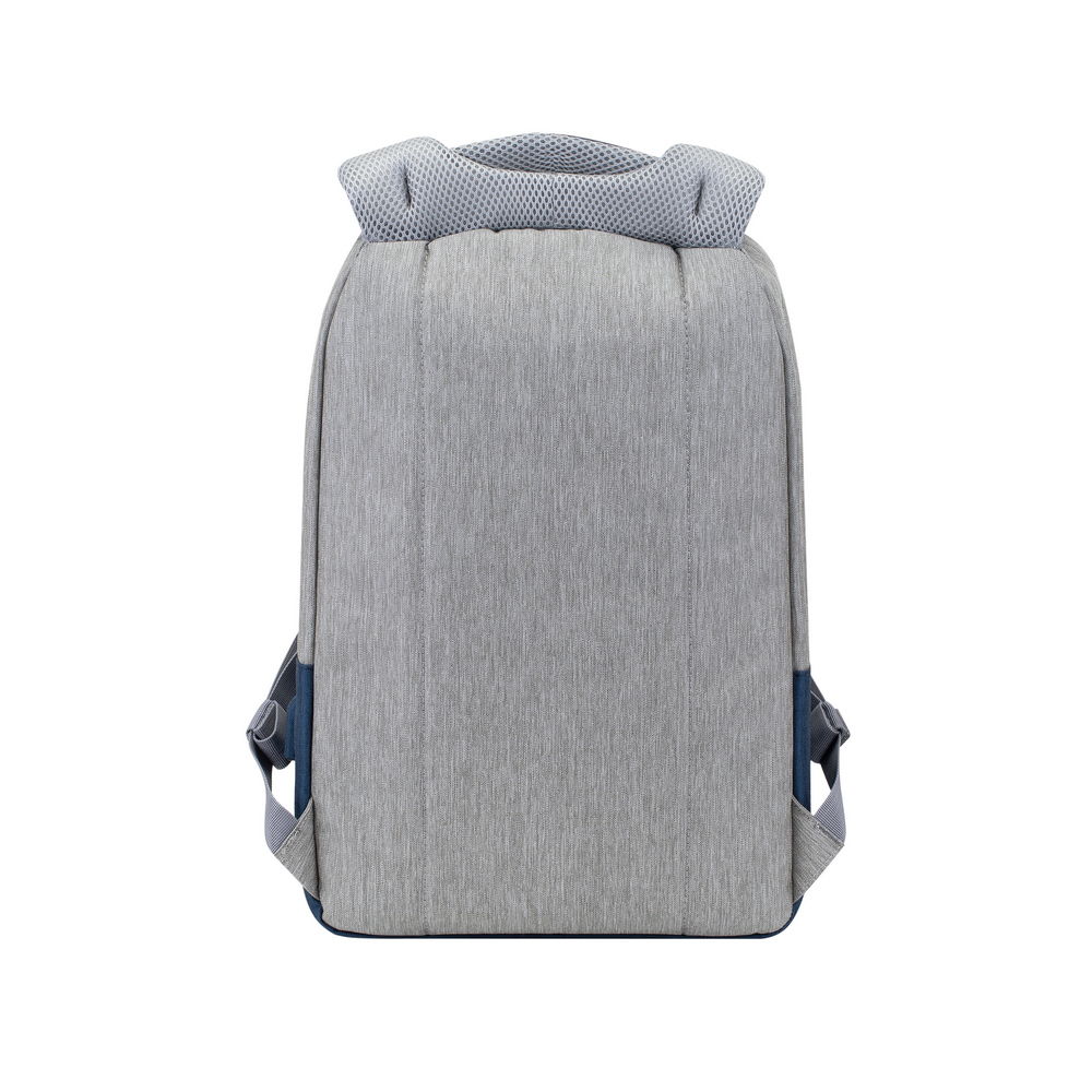 ჩანთა ნოუთბუკის RIVACASE 7562 grey/dark blue anti-theft Laptop backpack 15.6" 