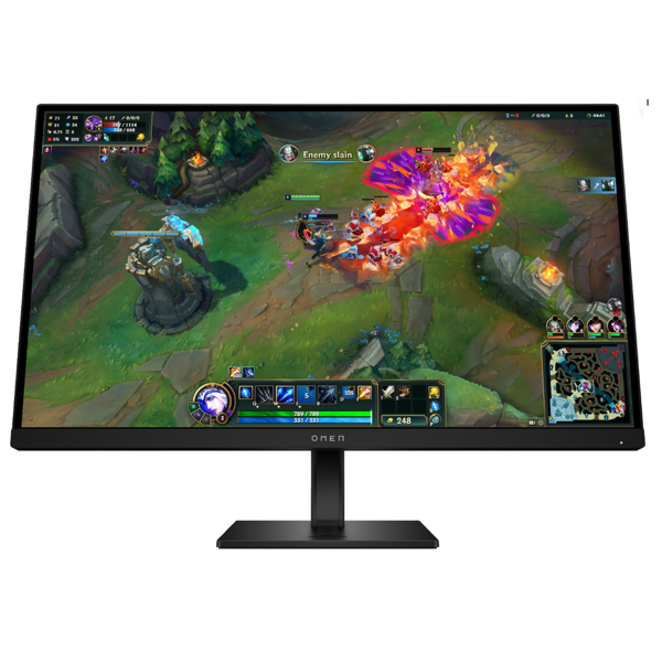 მონიტორი HP AV4H6AA#ABB OMEN 27q G2, 27", Monitor, QHD, IPS, HDMI, DP, 3.5mm, Black