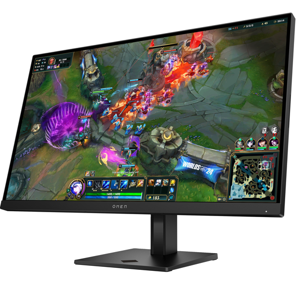 მონიტორი HP AW3V0AA#ABB OMEN, 27", Monitor, QHD, IPS, USB, HDMI, DP, 3.5mm, Black