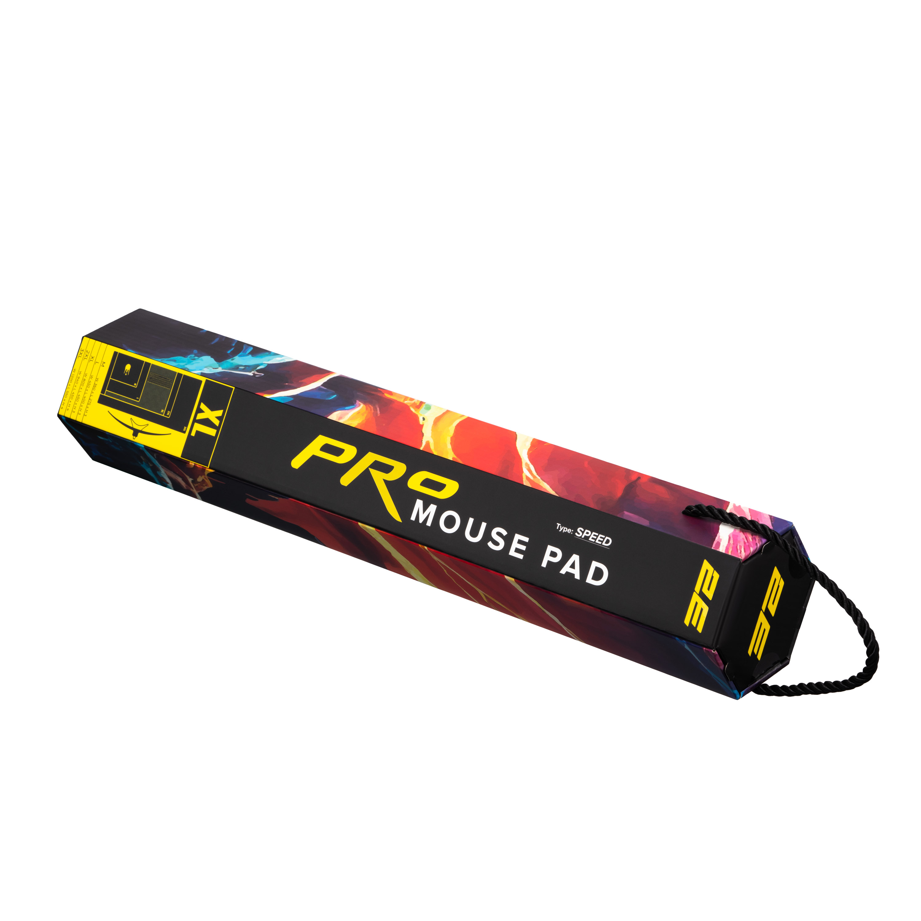 მაუსის პედი 2E GAMING Mouse Pad PRO Speed D02, XL (800x450x3mm), multicolor (2E-SPEED-XL-D02-PRO)