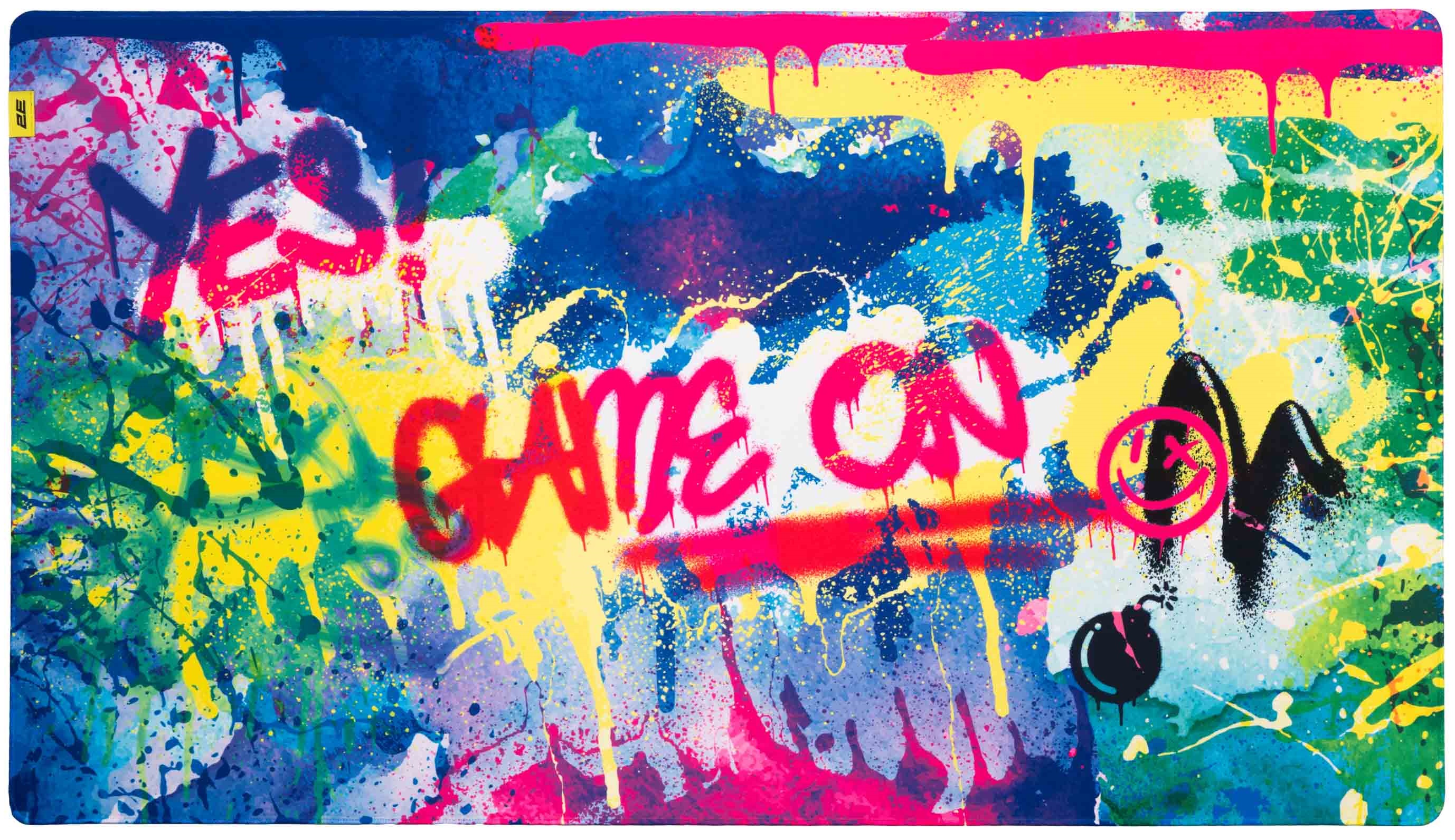 მაუსის დასადები 2E GAMING Mouse Pad PRO Speed D08, XL (800x450x3mm), multicolor (2E-SPEED-XL-D08-PRO)