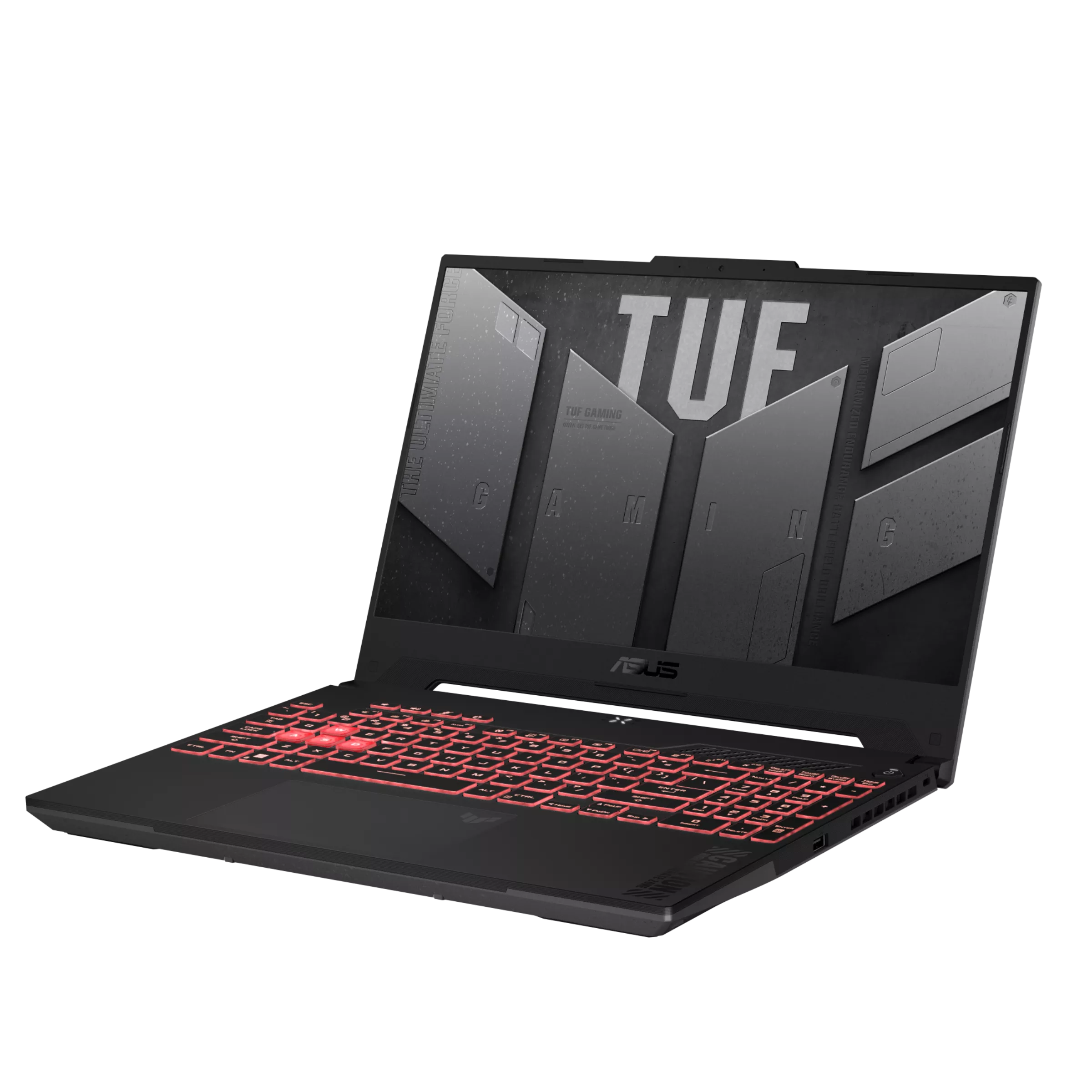 Gaming ნოუთბუქი ASUS TUF Gaming A15 (FA507NUR-LP030) | 15.6-inch, FHD (1920 x 1080) 16:9 144Hz, AMD Ryzen™ 7 7435HS, 16GB DDR5-4800 SO-DIMM , 1TB PCIe® 4.0 NVMe™ M.2 SSD, RTX™ 4050 6GB GDDR6 | RJ45 LAN port, Wi-Fi 6(802.11ax) (Dual band) 2*2 + Bluetooth® 5.3 | 2x USB 3.2 Gen 1 Type-A, 1x USB 3.2 Gen 2 Type-C | Mecha Gray