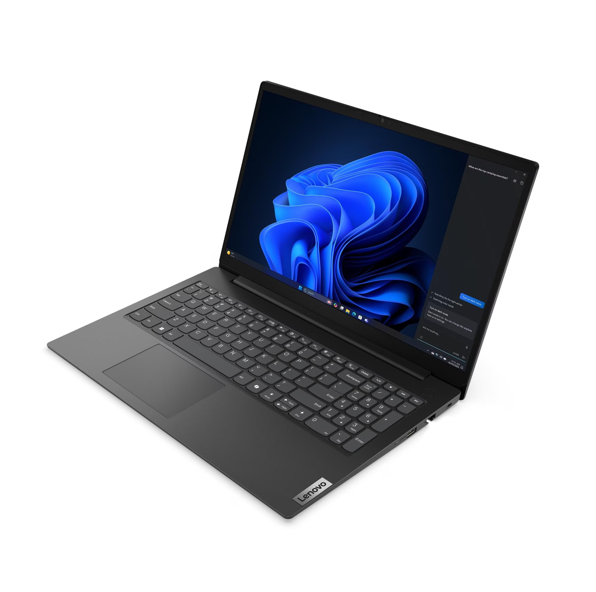 ნოუთბუქი Lenovo V15 G5 IRL (83GW00AAGX) | 15.6" FHD (1920x1080) IPS 300nits Anti-glare, Intel® Core i7-13620H, 10C (6P + 4E) / 16T, 16GB SO-DIMM DDR5-5200, 512GB SSD M.2 2242 PCIe® 4.0x4 NVMe®  | 100/1000M (RJ-45), Wi-Fi® 6, 802.11ax 2x2 + BT5.2 | 2x USB-A (USB 5Gbps / USB 3.2 Gen 1), 1x USB-C®, 1x HDMI® 1.4b 1x Headphone / microphone combo jack (3.5mm) |Business Black