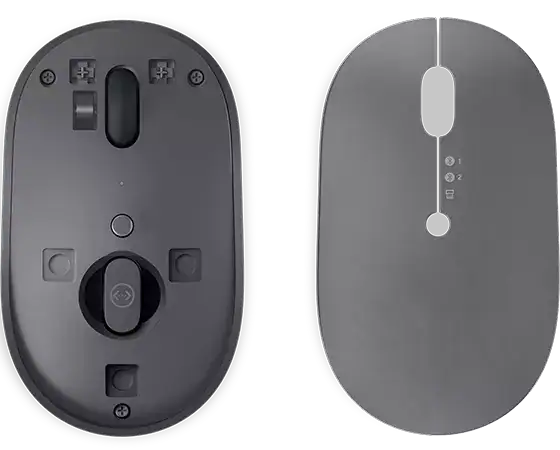 Lenovo Go Wireless Multi-Device Mouse (Storm Gray)