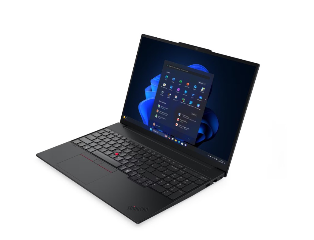 ნოუთბუქი Lenovo  ThinkPad E16 Gen 3 (Intel) / Model: (21TF004QGX) / 16" WUXGA (1920x1200) IPS 300nits Anti-glare, 45% NTSC, 60Hz / Intel Core 7 240H, 10C (6P + 4E) / 16T, P-core 2.5 / 5.2GHz, E-core 1.8 / 4.0GHz, 24MB 1x 16GB SO-DIMM DDR5-5600 512GB SSD M.2