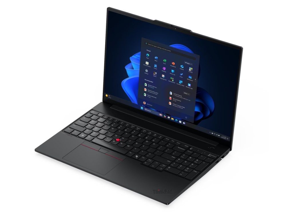 ნოუთბუქი Lenovo  ThinkPad E16 Gen 3 (Intel) / Model: (21TF004QGX) / 16" WUXGA (1920x1200) IPS 300nits Anti-glare, 45% NTSC, 60Hz / Intel Core 7 240H, 10C (6P + 4E) / 16T, P-core 2.5 / 5.2GHz, E-core 1.8 / 4.0GHz, 24MB 1x 16GB SO-DIMM DDR5-5600 512GB SSD M.2