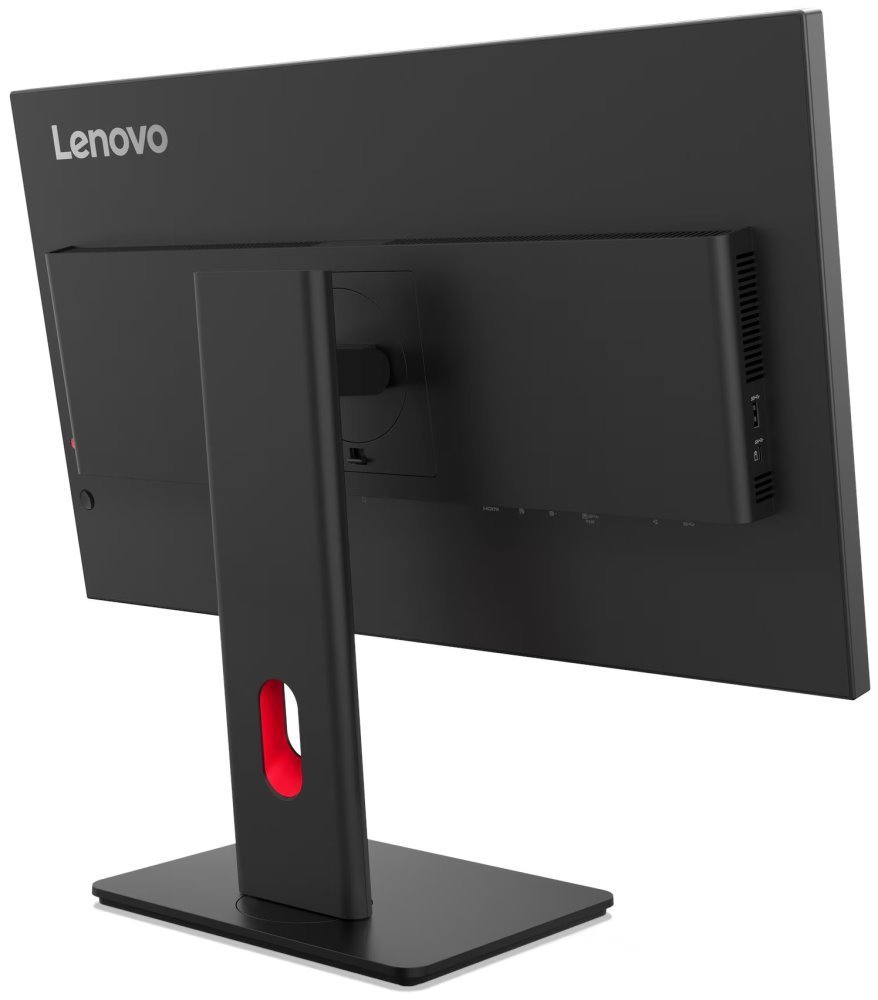 მონიტორი Lenovo ThinkVision T27QD-40 (64AAGAT2EU) | 27-inch QHD (2560x1440), IPS, 120Hz, 350 cd/m², 16:9 | 2x USB-C®, 3x USB-A, 1x HDMI® 2.1, 1x DP 1.4, 1x DP 1.4 Out, 1x RJ45 | Tilt, Swivel, Pivot, Height Adjust Stand | 100 x 100 | DP cable, USB-C® to USB-C cable | Eclipse Black