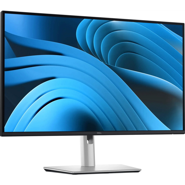 მონიტორი DELL  P2725QE (210-BRDS) | 27", Monitor, 4K UHD, IPS, HDMI, DP, USB-C, RJ-45, Black/Silver