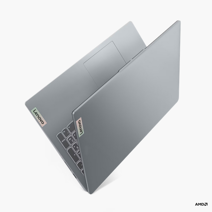 ნოუთბუქი Lenovo IdeaPad Slim 3 15AMN8 (Model: 82XQ008WRK) | 15.6" FHD (1920x1080) IPS 300nits Anti-glare |  AMD Ryzen 3 7320U (4C / 8T, 2.4 / 4.1GHz,  4MB L3) | 8GB Soldered LPDDR5-5500 | 256GB SSD M.2 2242 PCIe 4.0x4 NVMe | Integrated AMD Radeon 610M Graphics | Arctic Grey | 2YrW 