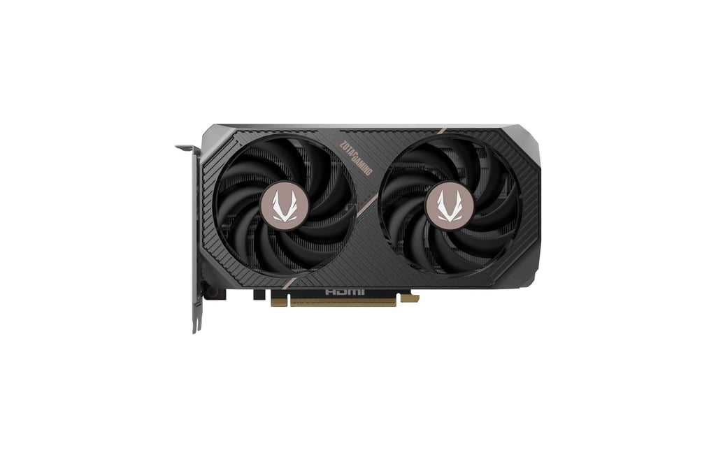 ვიდეო ბარათი ZOTAC GAMING GeForce RTX 5060 Ti 16GB AMP 16GB GDDR7 (ZT-B50620F-10M) | 2632 MHz | 3 x DisplayPort 2.1b 1 x HDMI® | 220.5mm x 120.25mm x 41.6mm