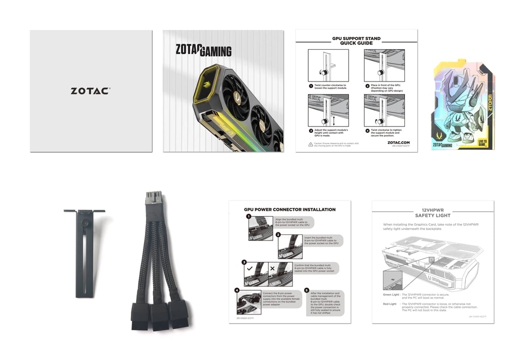 ვიდეო ბარათი ZOTAC GAMING GeForce RTX 5080 SOLID CORE 16GB GDDR7 (ZT-B50800D2-10P) | 2617 MHz | 3 x DisplayPort 2.1b 1 x HDMI® | 303.5mm x 115.8mm x 55.7mm