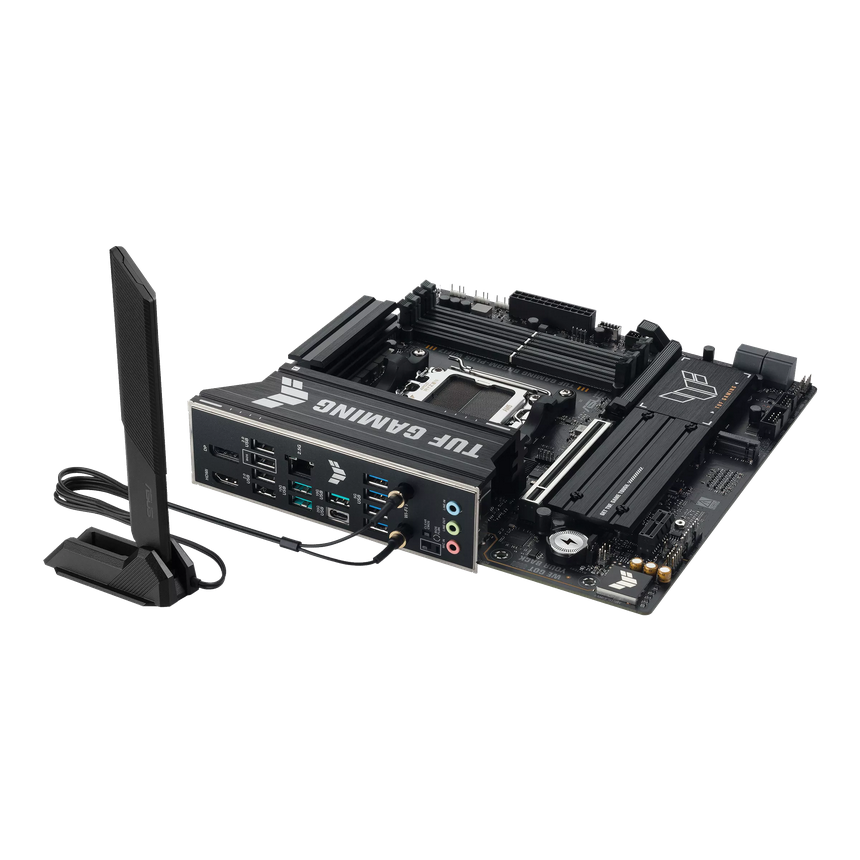 დედა დაფა ASUS Motherboard TUF GAMING B850M-PLUS WIFI7 sAM5 B850 4xDDR5 M.2 HDMI DP Wi-Fi BT mATX