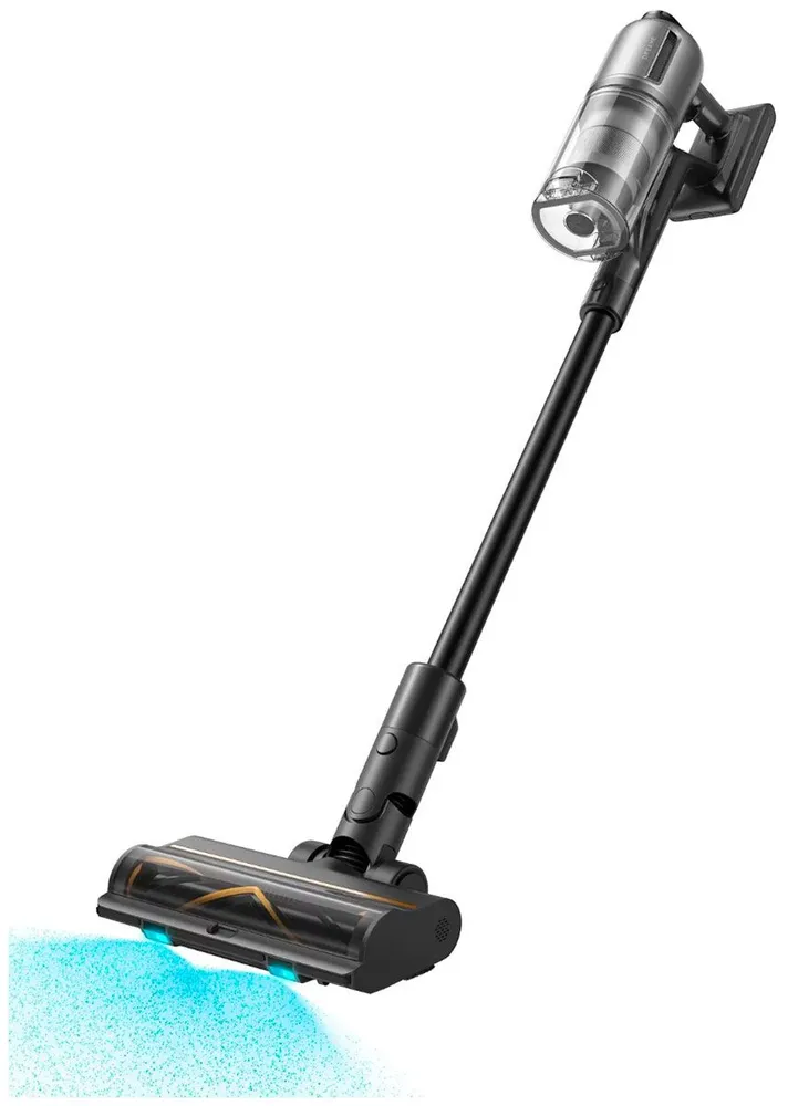 მტვერსასრუტი Dreame Cordless Vacuum Cleaner Z30 Aqua Cycle (VZV77B) | მშრალი და სველი წმენდა; სიმძლავრე: 855 ვატი, ძრავის სიჩქარე: 150,000 ბრ/წთ, აკუმულატორის ტევადობა: 8 x 3200 mAh, დატენვის დრო: დაახლოებით 4 საათი, შეწოვის სიმძლავრე: 310 AWT, წმენდის დრო: დაახლოებით 90 წთ (ენერგიის დაზოგვის რეჟიმი, ქიმწმენდა), დაახლოებით 40 წთ (სველი წმენდა), სუფთა წყლის ავზის მოცულობა: 400 მლ