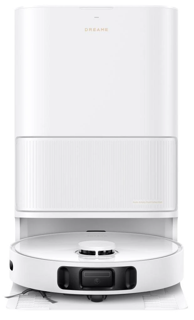 რობოტი მტვერსასრუტი Dreame Robot Vacuum L40 Ultra CE White (RLD52SE) | სველი და მშრალი წმენდა, Vormax სისტემა 13000 Pa შეწოვის სიმძლავრით, 5200 mAh ბატარეა, 300 მლ მტვრის კონტეინერის ტევადობა, DuoScrub იატაკის საწმენდი სისტემა, TriCut ჯაგრისი, RoboSwing ტექნოლოგია ძნელად მისადგომი ადგილების გასაწმენდად, ხალიჩის წმენდის სტრატეგიის ინდივიდუალური რეგულირება, ტილოს აწევის სიმაღლე 10.5 მმ, ინტელექტუალური Pathfinder ტექნოლოგია, დაბრკოლებების თავიდან აცილების სისტემა.