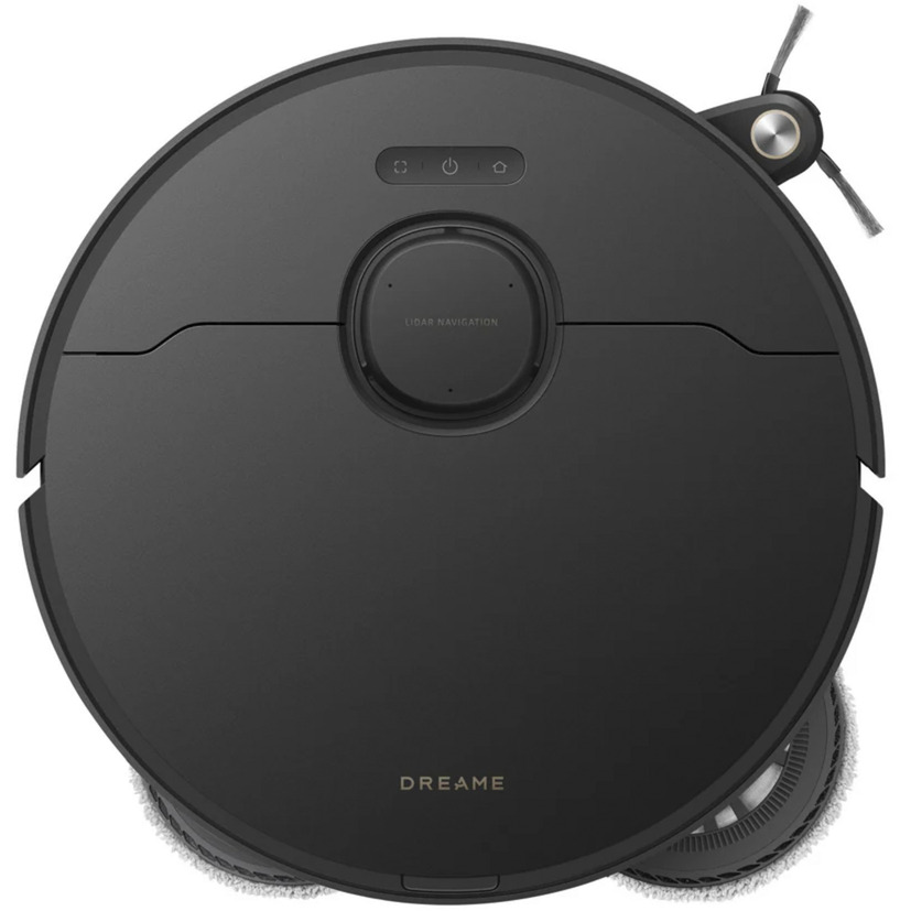 რობოტი მტვერსასრუტი Dreame Robot Vacuum L40s Pro Ultra Black (RLL74CE) | მშრალი და სველი წმენდა, 19,000 Pa შეწოვის სიმძლავრე, HyperStream სისტემა ორი ჯაგრისით თმის ჩახლართვისგან თავის დასაცავად, დაბრკოლებების თავიდან აცილება 40 მმ-მდე, დაბრკოლებების თავიდან აცილება: RGB კამერა ხელოვნური ინტელექტის მხარდაჭერით და ორმაგი ხაზის 3D ლაზერული სკანირებით სტრუქტურირებული განათების საფუძველზე, შინაური ცხოველებისა და ხალიჩების ინტელექტუალური მოვლა, ტევადობა: მტვრის შემგროვებელი - 395 მლ, წყლის ავზი - 80 მლ ინტელექტუალური კონტროლით.