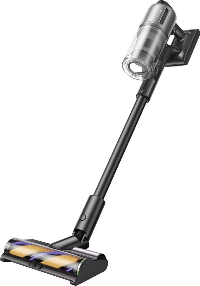  Dry and wet მტვერსასრუტი Dreame Z40 Station Cordless Vacuum Cleaner (VZV33A) | ნომინალური სიმძლავრე: 855W, ძრავის სიჩქარე: 150,000 ბრ/წთ, აკუმულატორის მოცულობა: 8x3200mAh, შეწოვის სიმძლავრე 310AW, გაწმენდის დრო: 160 წთ (90 წთ + 70 წთ), დატენვის დრო: დაახლოებით 4 საათი, მტვრის შემგროვებლის მოცულობა: 0.6 ლ, ავტომატური დატენვა, მტვრის შემგროვებელი დიდი განყოფილება - 3 ლ, ლურჯი განათება, 140° განათების კუთხე, მოსახსნელი აკუმულატორი, აქსესუარების მოსახერხებელი შენახვა მიწაზე, შესასხურებელი ჯაგრისი - ბრუნვის სიჩქარე 120 ბრ/წთ.