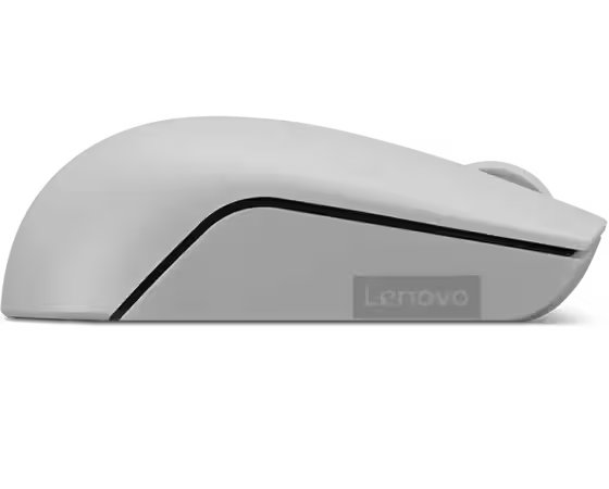 უსადენო მაუსი Lenovo 300 Wireless Compact Mouse (Arctic Grey) (GY51L15678) | 2.4 GHz Wireless via Nano USB-A Receiver