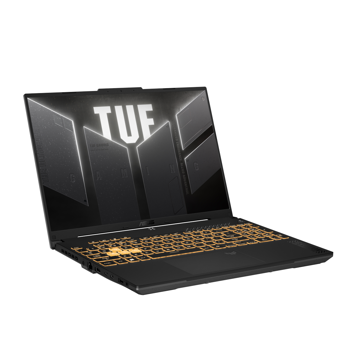 Gaming ნოუთბუქი ASUS TUF Gaming F16 (FX607VU-RL046) |  16.0" WUXGA Full HD+ 1920X1200 IPS 144Hz  | CORE 5 210H | 16GB DDR5-5200 SO-DIMM |  512GB M.2 NVMe™ PCIe® 4.0 SSD | NVIDIA® GeForce RTX™ 4050 6Gb | 1x RJ45 LAN port , Wi-Fi 6(802.11ax) | Thunderbolt 4 | Mecha Grey