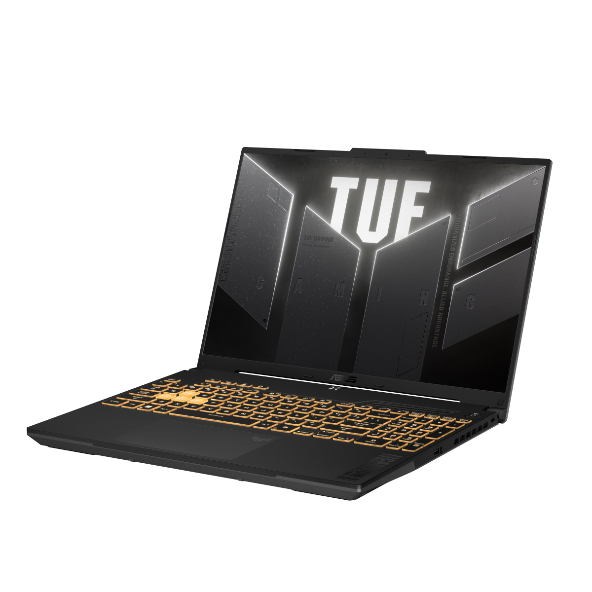 Gaming ნოუთბუქი ASUS TUF Gaming F16 (FX607VU-RL046) |  16.0" WUXGA Full HD+ 1920X1200 IPS 144Hz  | CORE 5 210H | 16GB DDR5-5200 SO-DIMM |  512GB M.2 NVMe™ PCIe® 4.0 SSD | NVIDIA® GeForce RTX™ 4050 6Gb | 1x RJ45 LAN port , Wi-Fi 6(802.11ax) | Thunderbolt 4 | Mecha Grey
