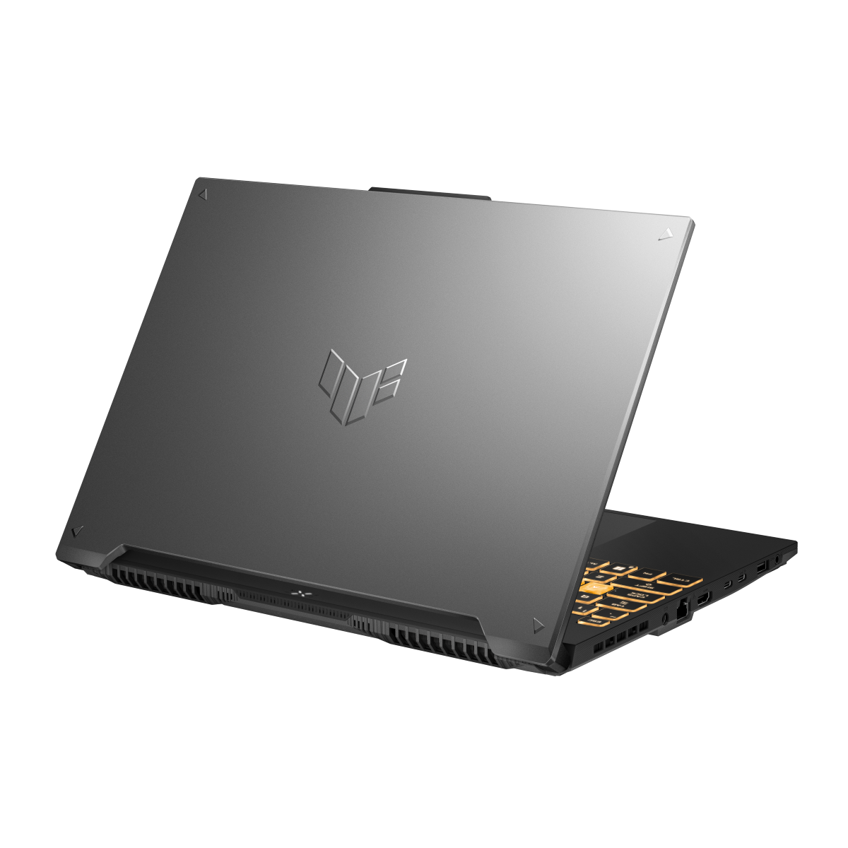 Gaming ნოუთბუქი ASUS TUF Gaming F16 (FX607VU-RL046) |  16.0" WUXGA Full HD+ 1920X1200 IPS 144Hz  | CORE 5 210H | 16GB DDR5-5200 SO-DIMM |  512GB M.2 NVMe™ PCIe® 4.0 SSD | NVIDIA® GeForce RTX™ 4050 6Gb | 1x RJ45 LAN port , Wi-Fi 6(802.11ax) | Thunderbolt 4 | Mecha Grey