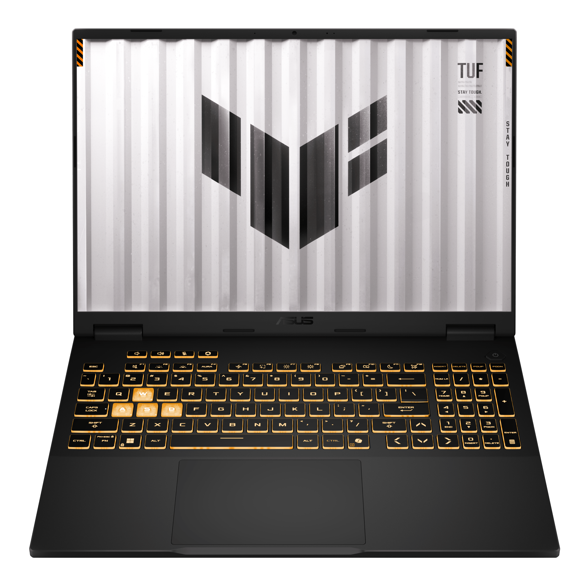 Gaming ნოუთბუქი ASUS TUF Gaming F16 (FX608JPR-RV048) | 16", FHD+ 16:10 (1920 x 1200, WUXGA), IPS, Anti-glare, 165Hz |  i7 Processor 14650HX 2.2 GHz (30MB Cache, up to 5.2 GHz, 16 cores, 24 Threads) | 32GB DDR5-5600 SO-DIMM | 1TB PCIe® 4.0 NVMe™ M.2 SSD |  NVIDIA® GeForce RTX™ 5070 Laptop GPU 8GB GDDR7 | 1x Thunderbolt™ 4 | 1x RJ45 , Wi-Fi 6E(802.11ax) (Triple band) 2*2 + Bluetooth® 5.3 |  Jaeger Gray