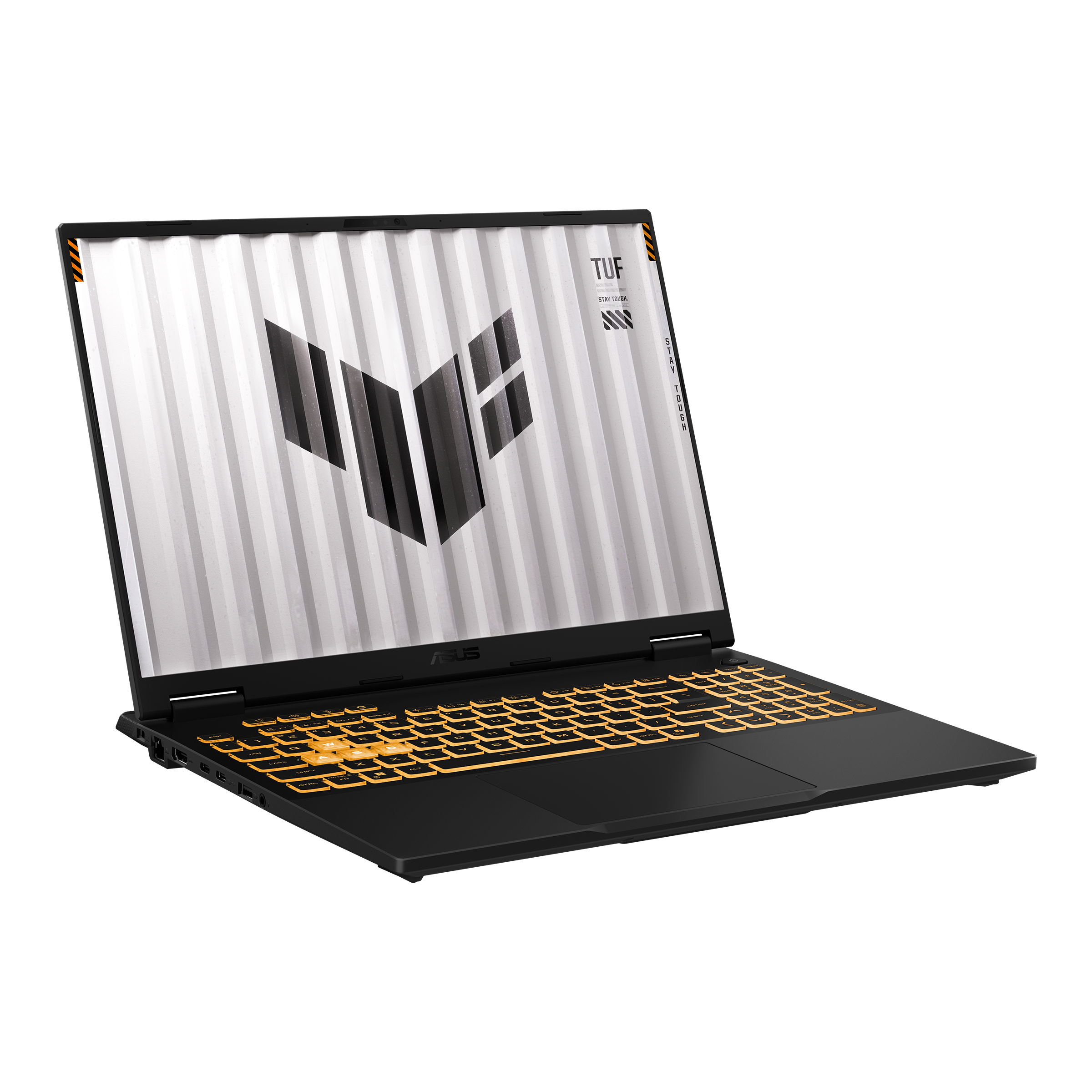 Gaming ნოუთბუქი ASUS TUF Gaming F16 (FX608JPR-RV048) | 16", FHD+ 16:10 (1920 x 1200, WUXGA), IPS, Anti-glare, 165Hz |  i7 Processor 14650HX 2.2 GHz (30MB Cache, up to 5.2 GHz, 16 cores, 24 Threads) | 32GB DDR5-5600 SO-DIMM | 1TB PCIe® 4.0 NVMe™ M.2 SSD |  NVIDIA® GeForce RTX™ 5070 Laptop GPU 8GB GDDR7 | 1x Thunderbolt™ 4 | 1x RJ45 , Wi-Fi 6E(802.11ax) (Triple band) 2*2 + Bluetooth® 5.3 |  Jaeger Gray