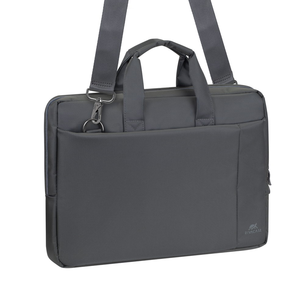 ნოუთბუქის ჩანთა RIVACASE 8231 grey Laptop bag 15,6" / 6 (6901820082310)