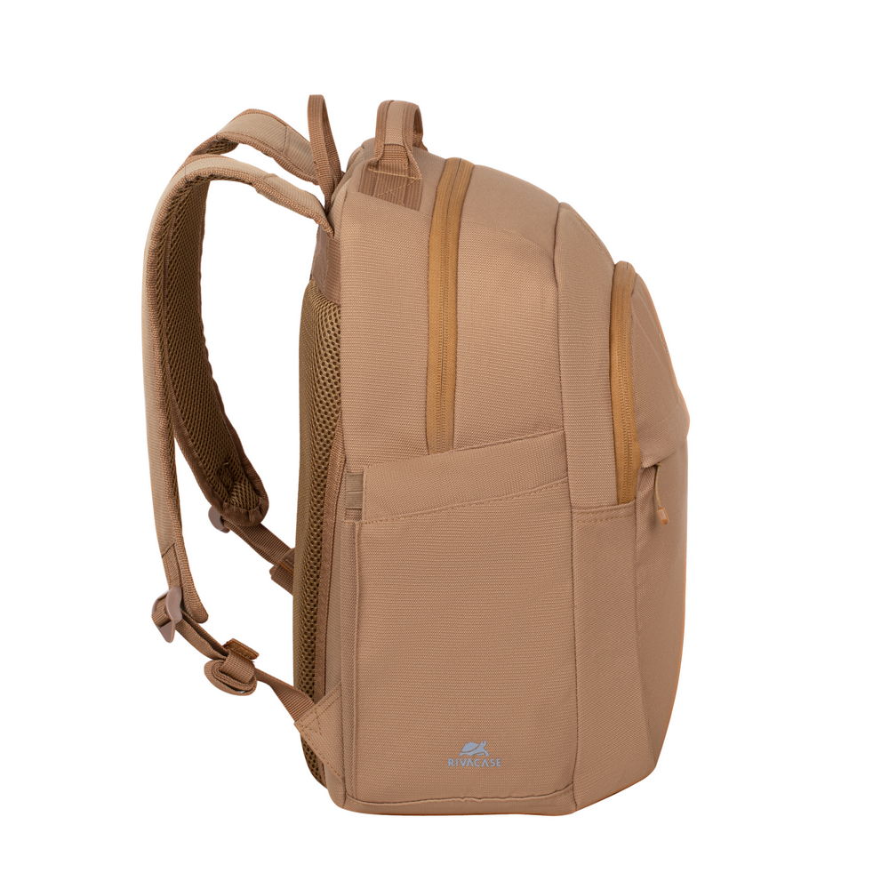 ნოუთბუქის ჩანთა ზურგჩანთა რუგზაკი RIVACASE 5432 beige Urban backpack 14” 16L/12 (4260709010366)