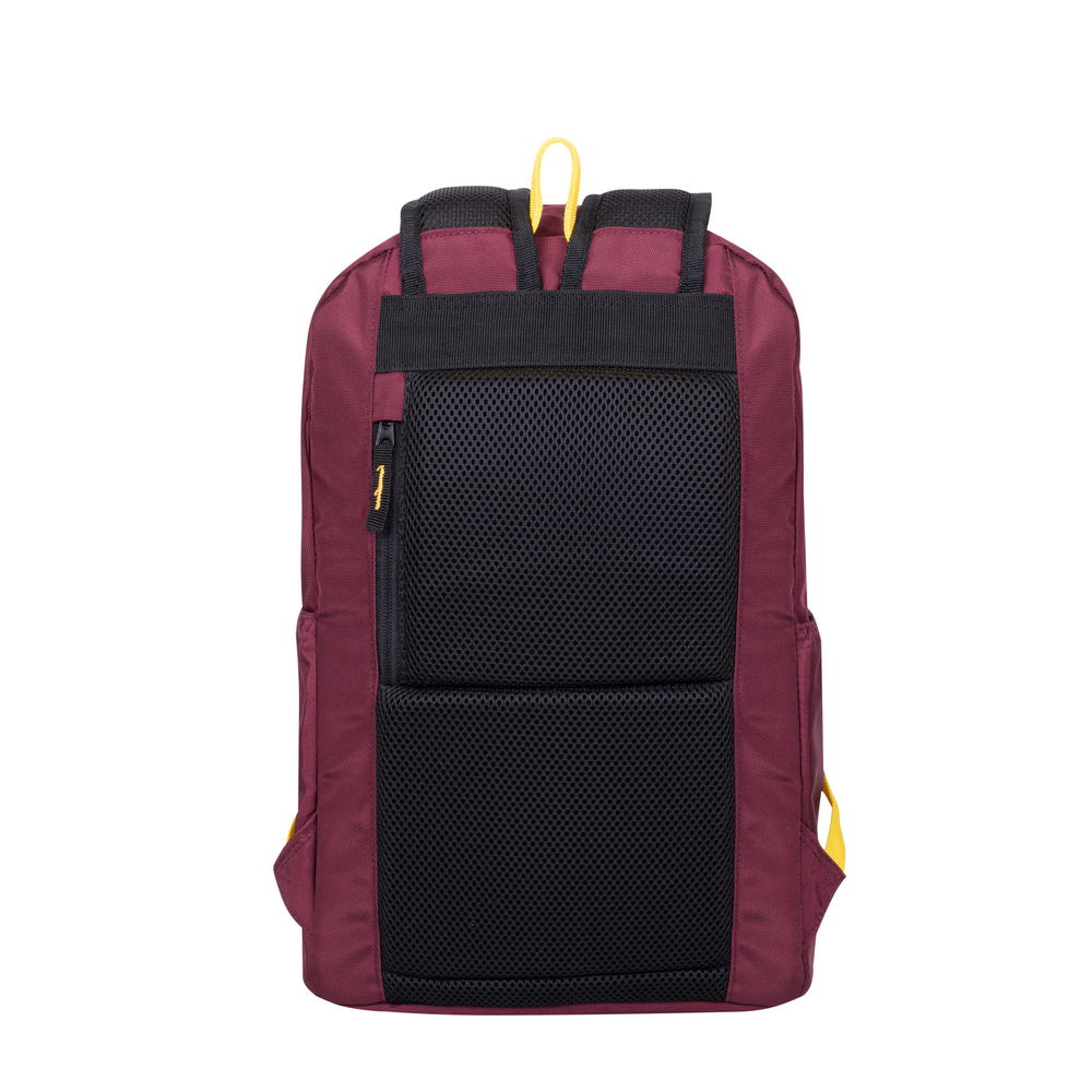ნოუთბუქის ჩანთა ზურგჩანთა რუგზაკი RIVACASE 5421 burgundy red Urban backpack 14L (4260709010434) | 13.3”