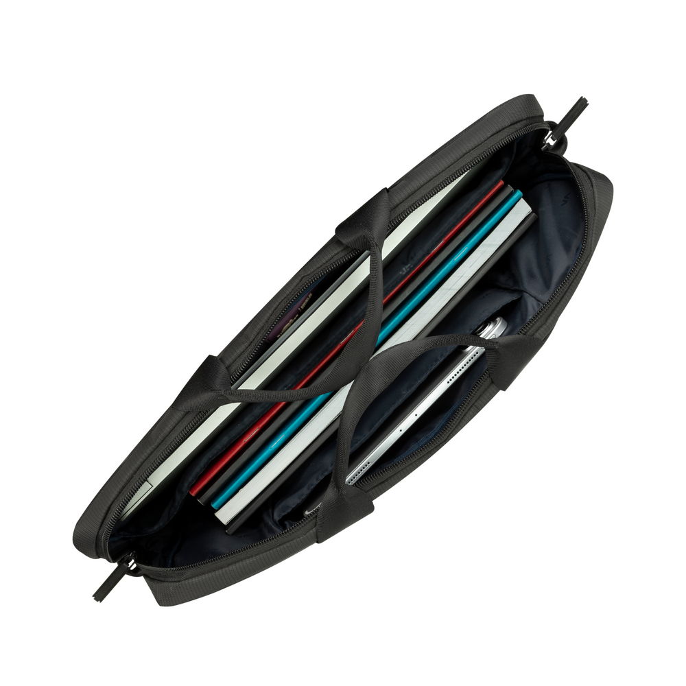 ნოუთბუქის ჩანთა RIVACASE 8730 grey Laptop bag 15,6" / 6 (6901820087308)
