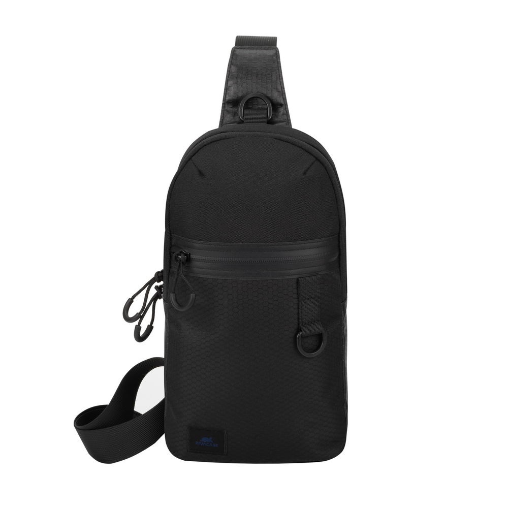ჩანთა RIVACASE 5312 black Sling bag for mobile devices /12 (4260709010823)